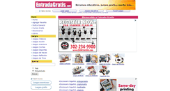Desktop Screenshot of entradagratis.com