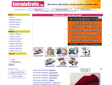 Tablet Screenshot of entradagratis.com